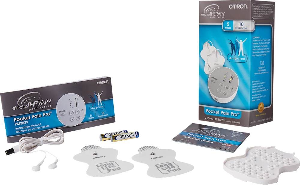 Best Buy: Omron Pocket Pain Pro TENS Unit White PM3029