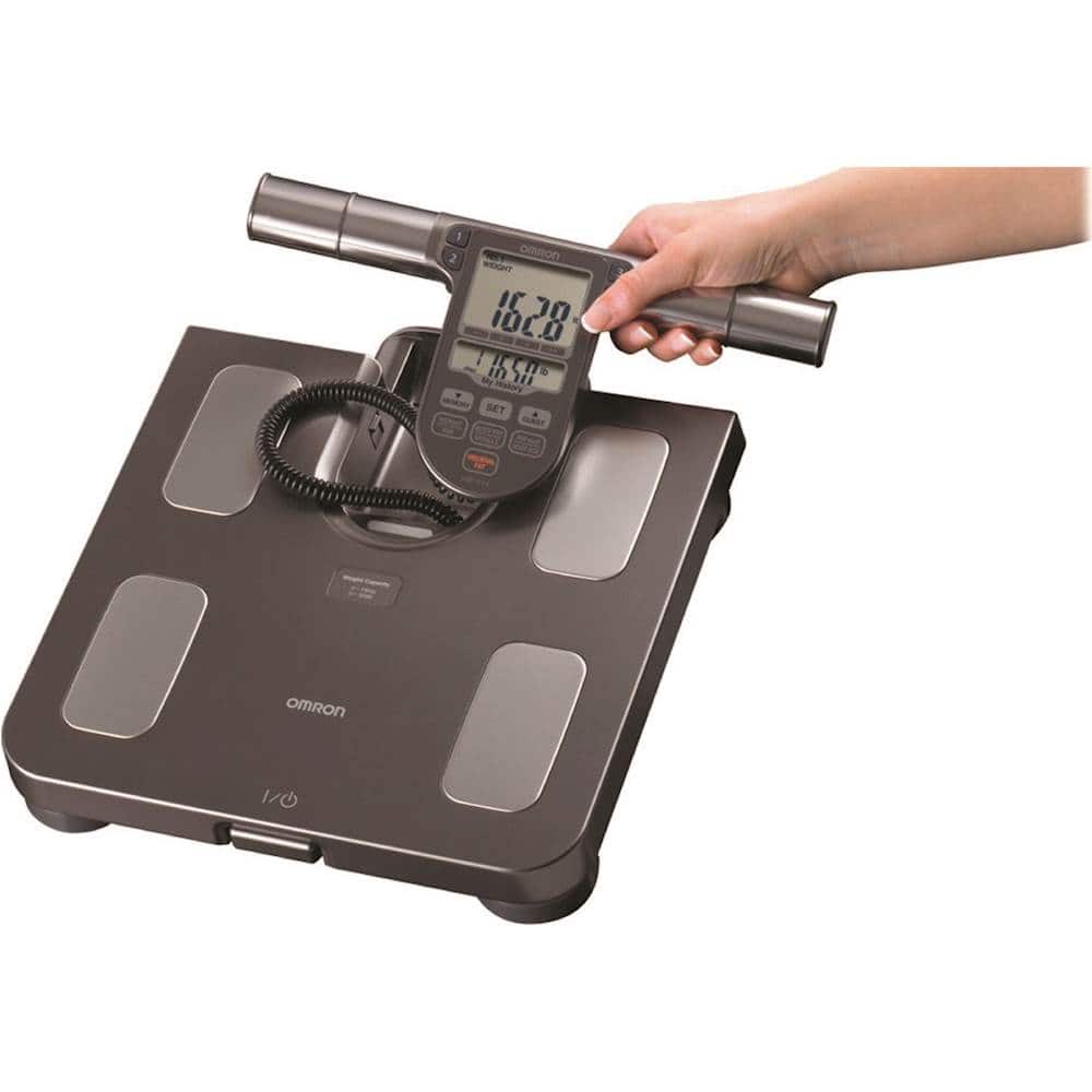 Best Buy Omron Full Body Sensor Scale Black/White 843631101315