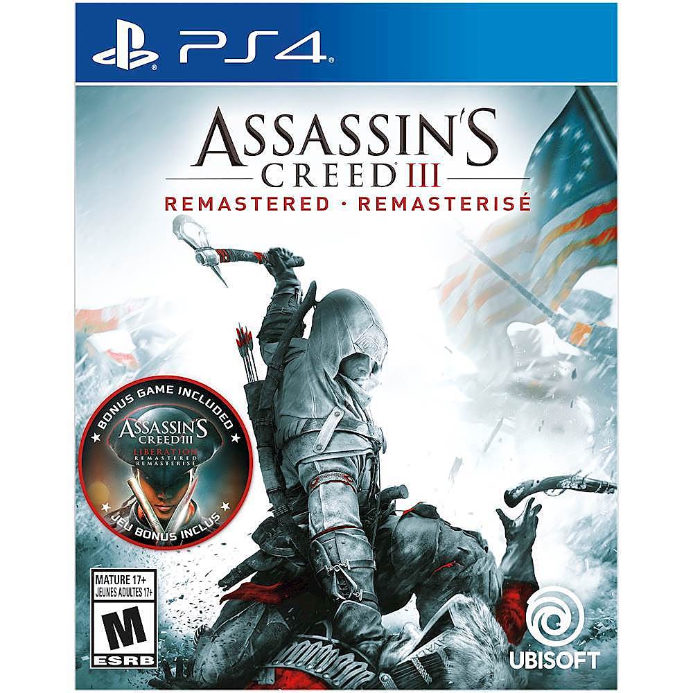 Assassin's Creed III Remastered Edition PlayStation 4, PlayStation 5  UBP30502219 - Best Buy