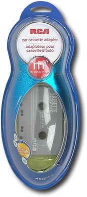 Best Buy: RCA Car Cassette Adapter Blue MM600A