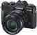 Left. Fujifilm - X Series X-T30 Mirrorless Camera with 18-55mm Lens - Black.