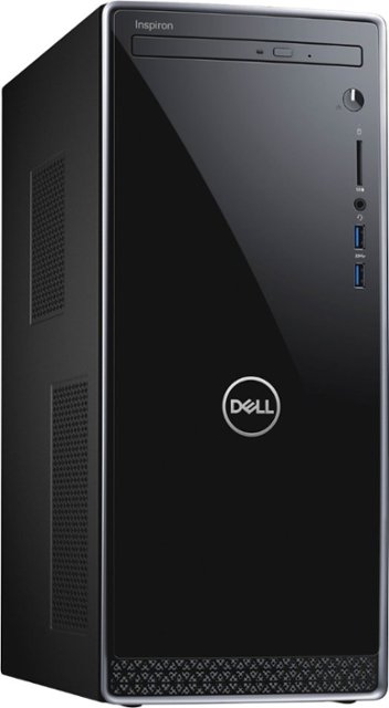 Dell – Inspiron Desktop – Intel Core i5 – 12GB Memory – 256GB Solid State Drive – Black With Silver Trim