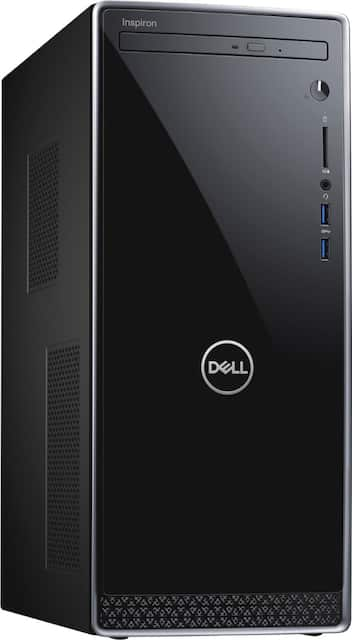 Dell Inspiron Desktop Intel Core I5 12gb Memory 256gb Solid State Drive Black With Silver Trim I3670 5790blk Pus Best Buy