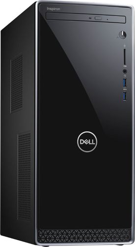 Rent to own Dell - Inspiron Desktop - Intel Core i7 - 12GB Memory - 256GB Solid State Drive - Black With Silver Trim