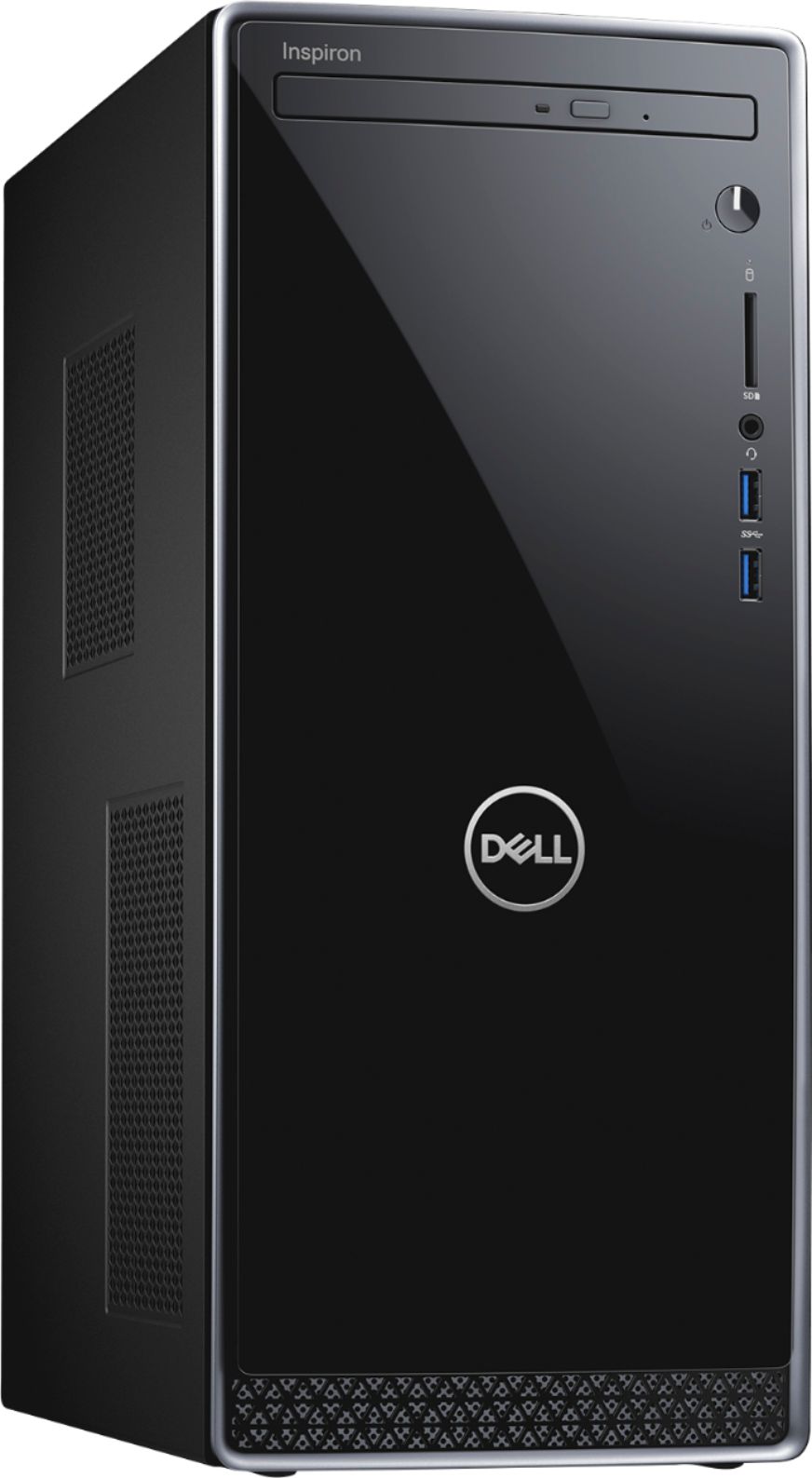 Dell Inspiron Desktop Intel Core i7 12GB Memory 256GB Solid State Drive  Black With Silver Trim I3670-7905BLK-PUS - Best Buy