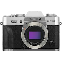 Fujifilm - X Series X-T30 Mirrorless Camera (Body Only) - Silver - Angle_Zoom