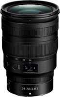 Nikkor Z 24-70mm f/2.8 S Optical Zoom Lens for Nikon Z6 - Black - Front_Zoom