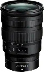 Nikkor Z 24-70mm f/2.8 S Optical Zoom Lens for Nikon Z - Black - Front_Zoom