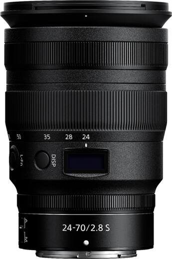 Nikkor Z 24 70mm f/2.8 S Optical Zoom Lens for Nikon Z Black Nikkor Z 24 70mm f/2.8 S Optical Zoom Lens for Nikon Z Black