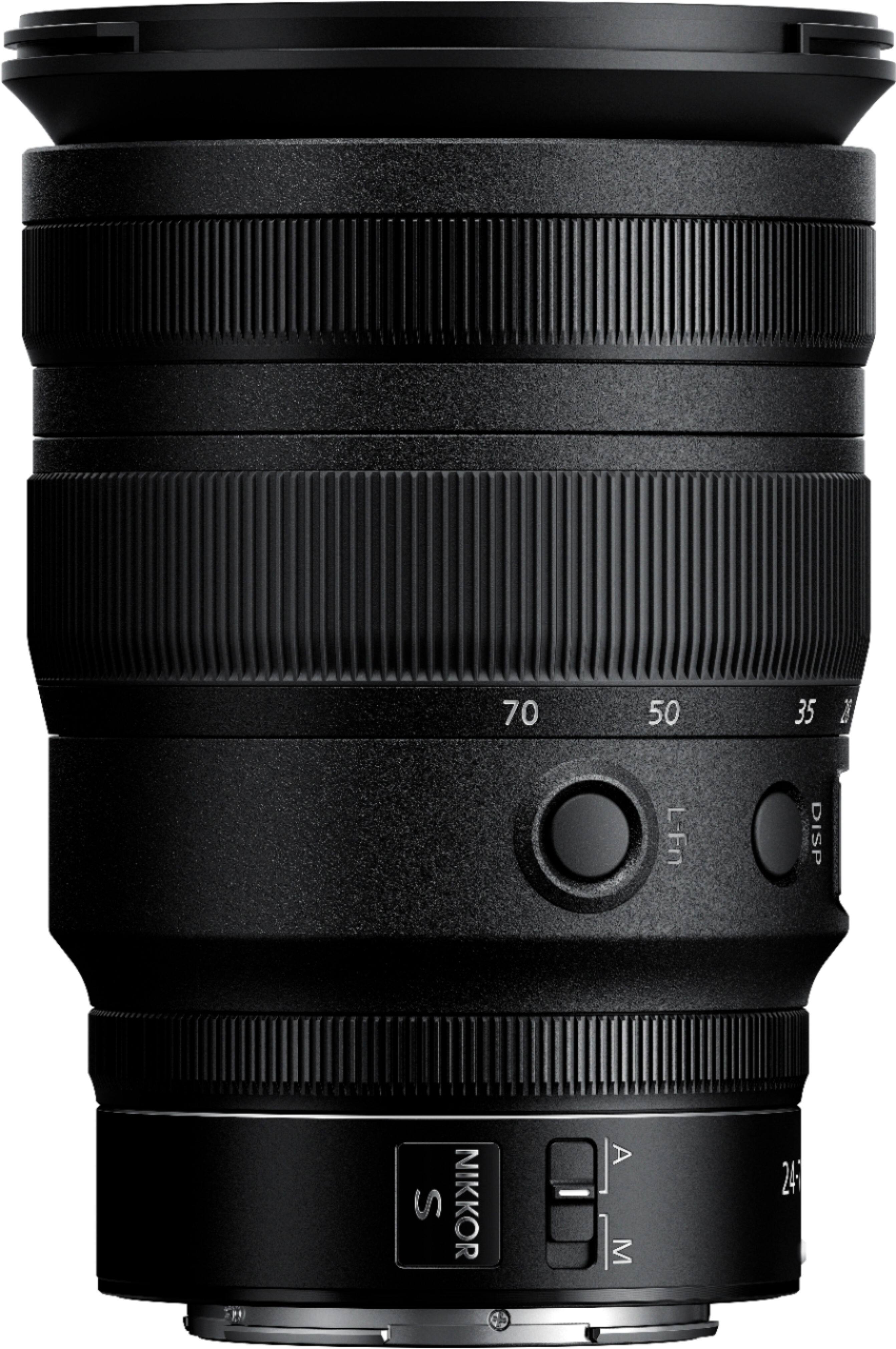 Nikkor Z 24-70mm f/2.8 S Optical Zoom Lens for Nikon Z Black 20089 - Best  Buy