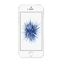 Apple - Pre-Owned iPhone SE with 32GB Memory (1st generation) Cell Phone (Unlocked) - Silver - Angle_Standard