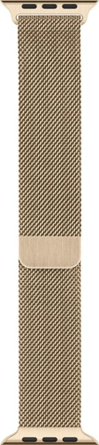 Angle Zoom. Milanese Loop for Apple Watch™ 44mm - Gold.