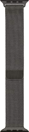Angle. Apple - Milanese Loop for Apple Watch™ 44mm - Graphite.