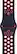 Alt View 11. Apple - Nike Sport Band for Apple Watch™ 44mm - Blue Black/Bright Mango.
