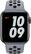 Alt View 12. Apple - Nike Sport Band for Apple Watch™ 44mm - Obsidian Mist/Black.