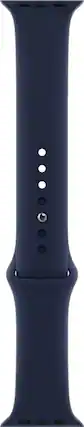 Angle. Apple - Sport Band for Apple Watch™ 40mm - Deep Navy.