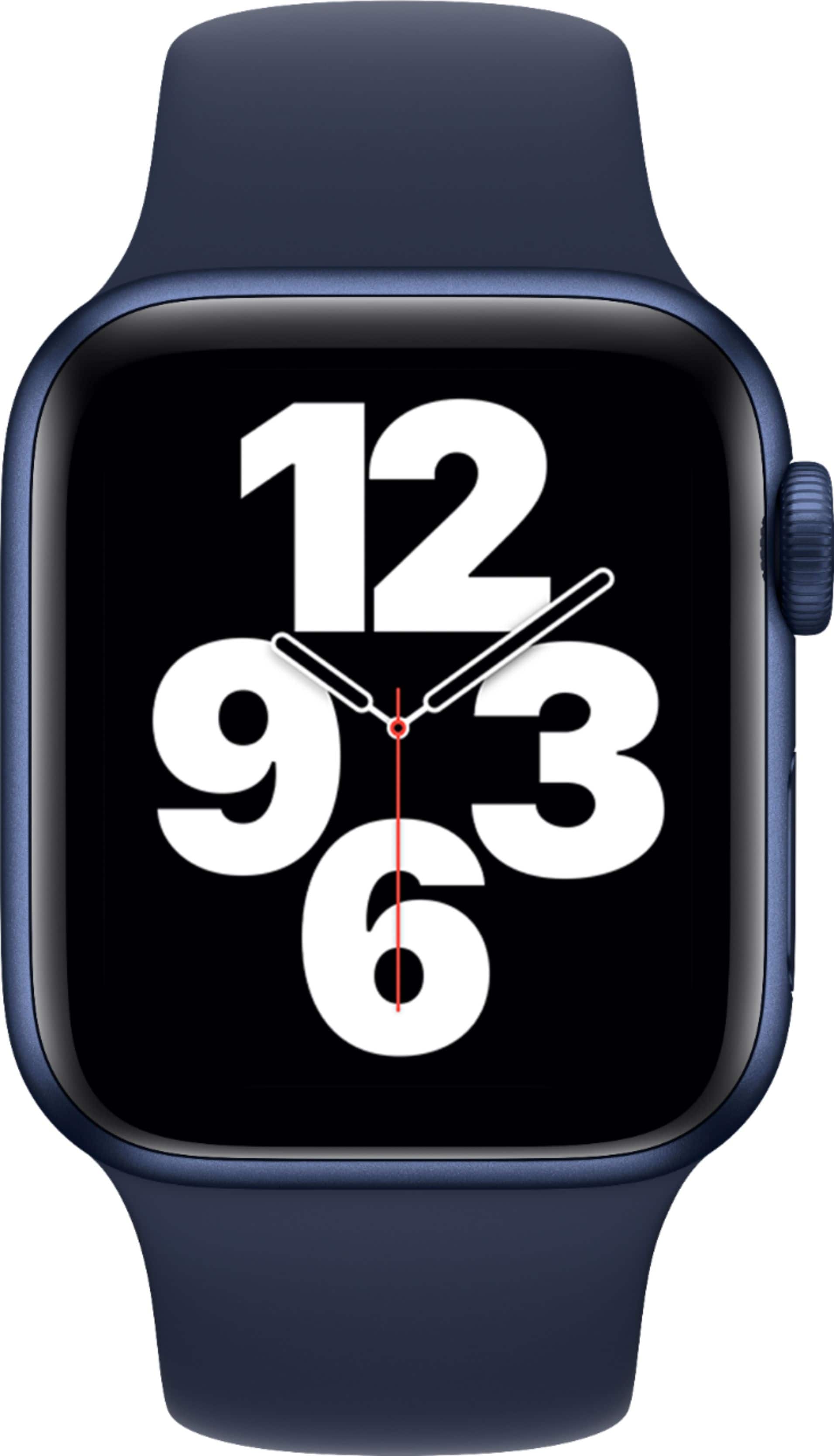 Alt View 12. Apple - Sport Band for Apple Watch™ 40mm - Deep Navy.