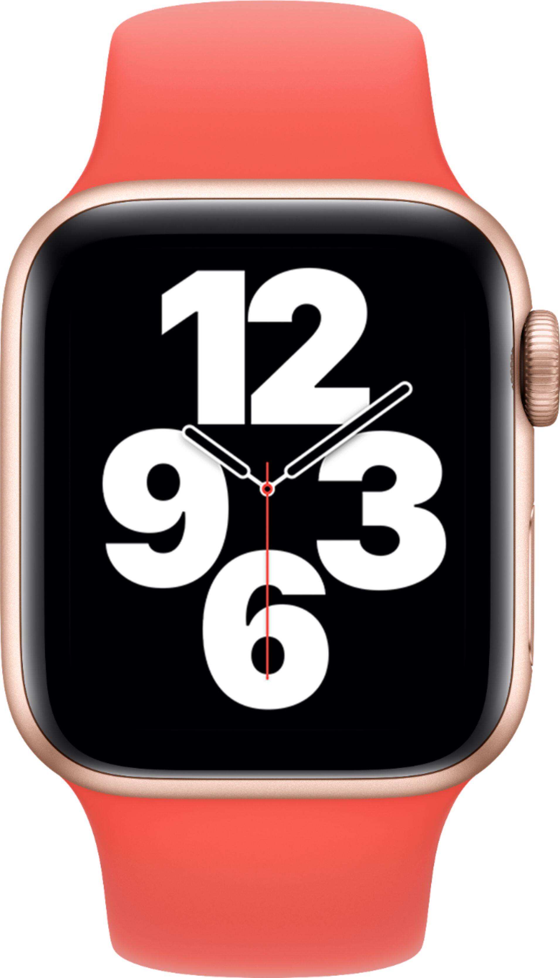 Alt View 12. Apple - Sport Band for Apple Watch™ 40mm - Pink Citrus.