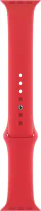 Angle. Apple - Sport Band for Apple Watch™ 44mm - (PRODUCT)RED.
