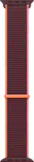Angle. Apple - Sport Loop for Apple Watch™ 44mm - Plum.