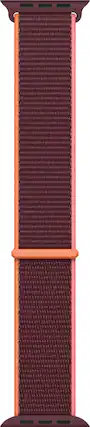 Angle. Apple - Sport Loop for Apple Watch™ 44mm - Plum.