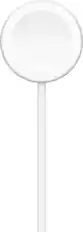 Front. Apple - Apple Watch Magnetic Fast Charger to USB Type-C Cable (1m) - White.