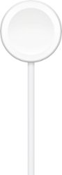 Apple Watch Magnetic Fast Charger to USB Type-C Cable (1m) - White - Front_Zoom