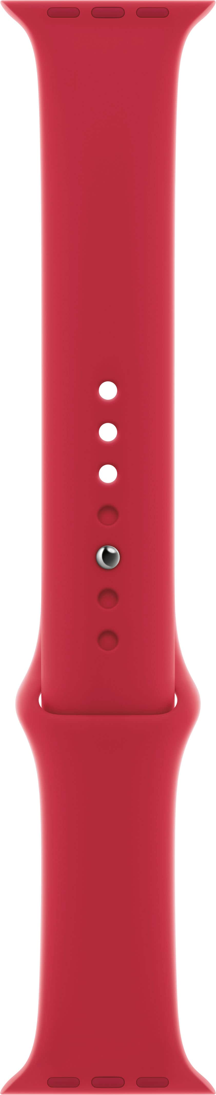 Angle. Apple - Sport Band for Apple Watch™ 41mm - (PRODUCT)RED.