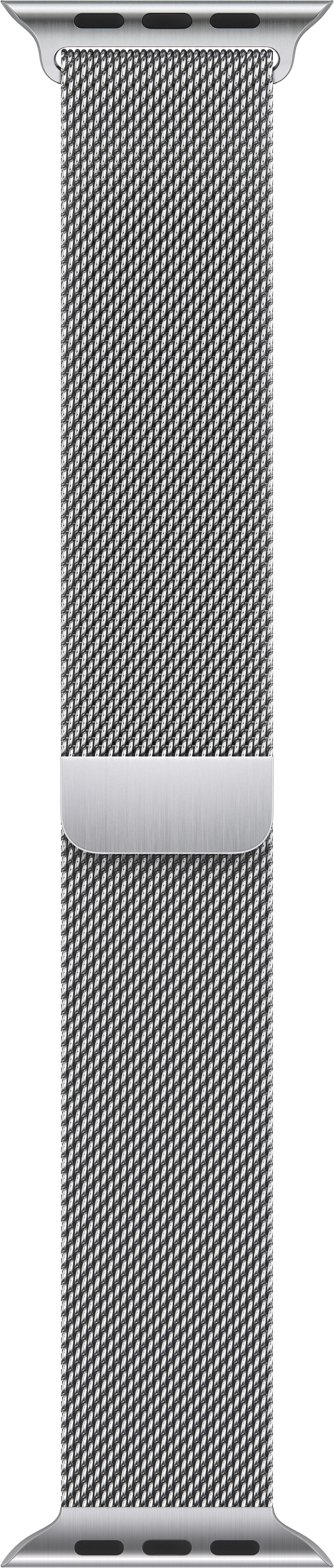 Angle View: Milanese Loop for Apple Watch™ 41mm - Silver