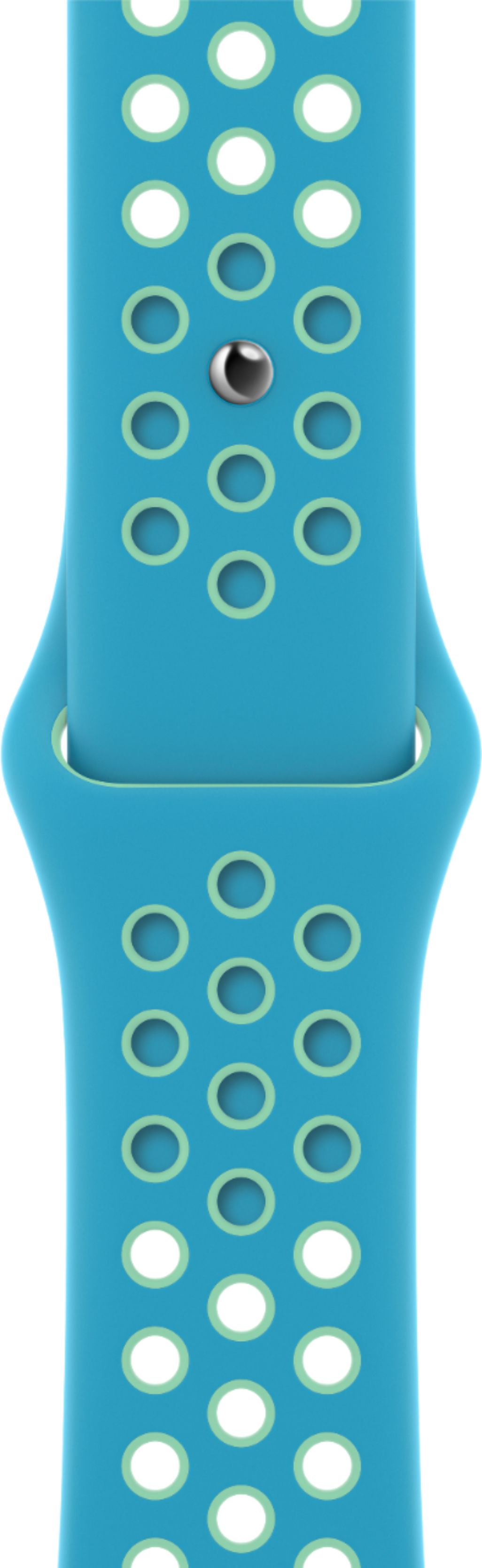 conductor Trastorno puede Best Buy: Nike Sport Band for Apple Watch™ 40mm Chlorine Blue/Green Glow  MJ6H3AM/A