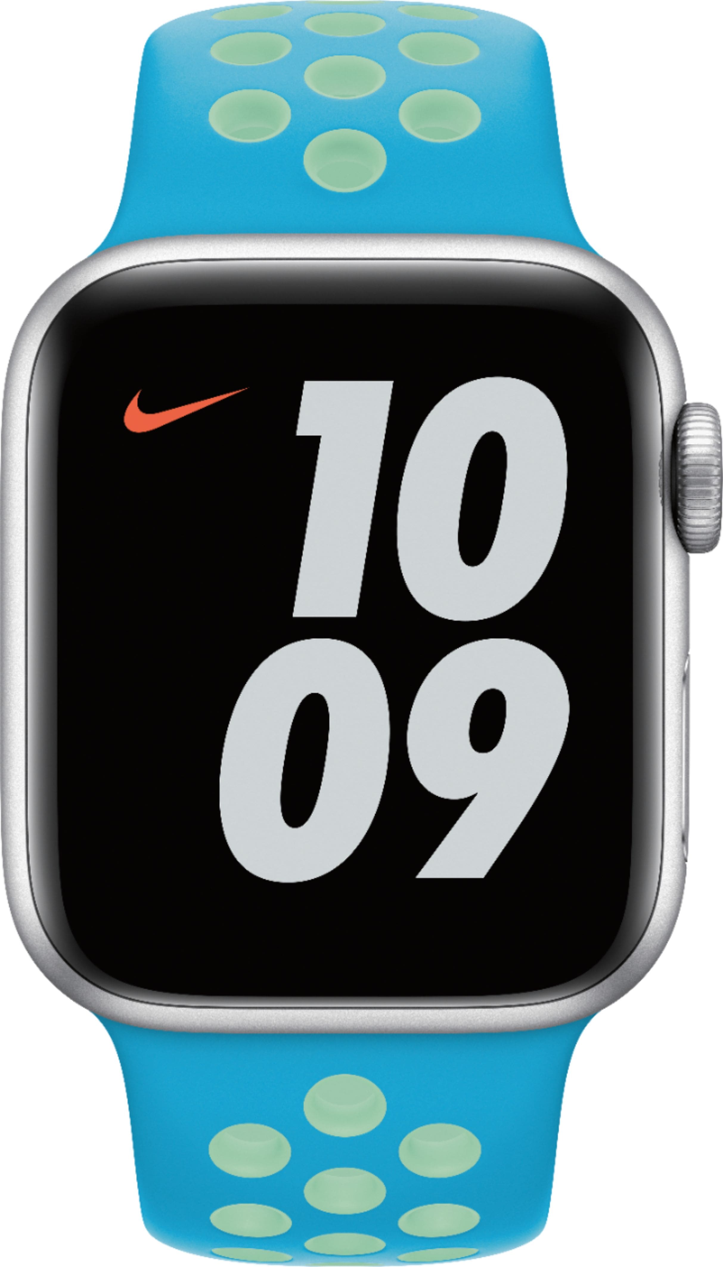 Nike Sport Band for Apple Watch™ 40mm - Chlorine Blue/Green Glow-Alt_View_Zoom_12
