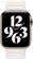 Alt View 12. Apple - Leather Link for Apple Watch™ 42mm and 44mm - S/M - Chalk.