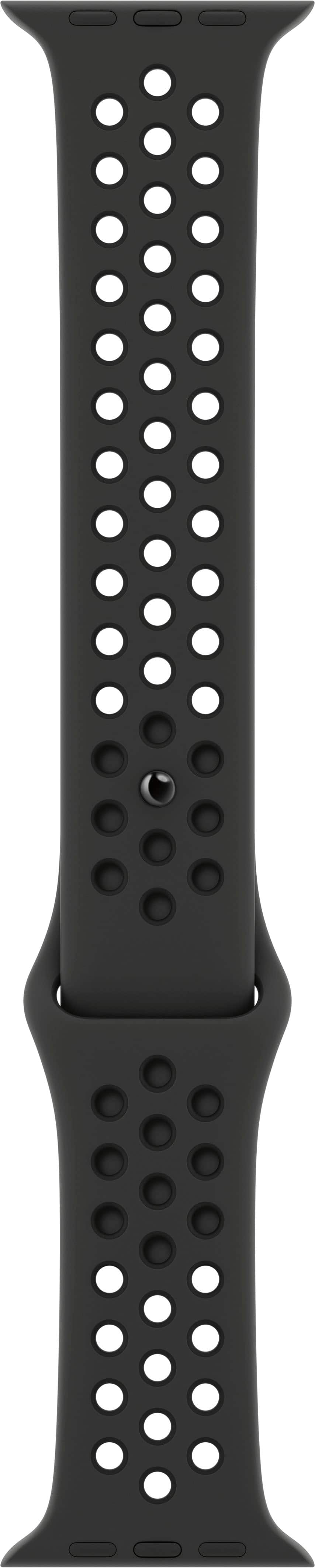 Angle. Apple - Nike Sport Band for Apple Watch™ 41mm - Anthracite/Black.