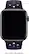 Alt View 12. Apple - Nike Sport Band for Apple Watch™ 44mm - Black/Hyper Grape.