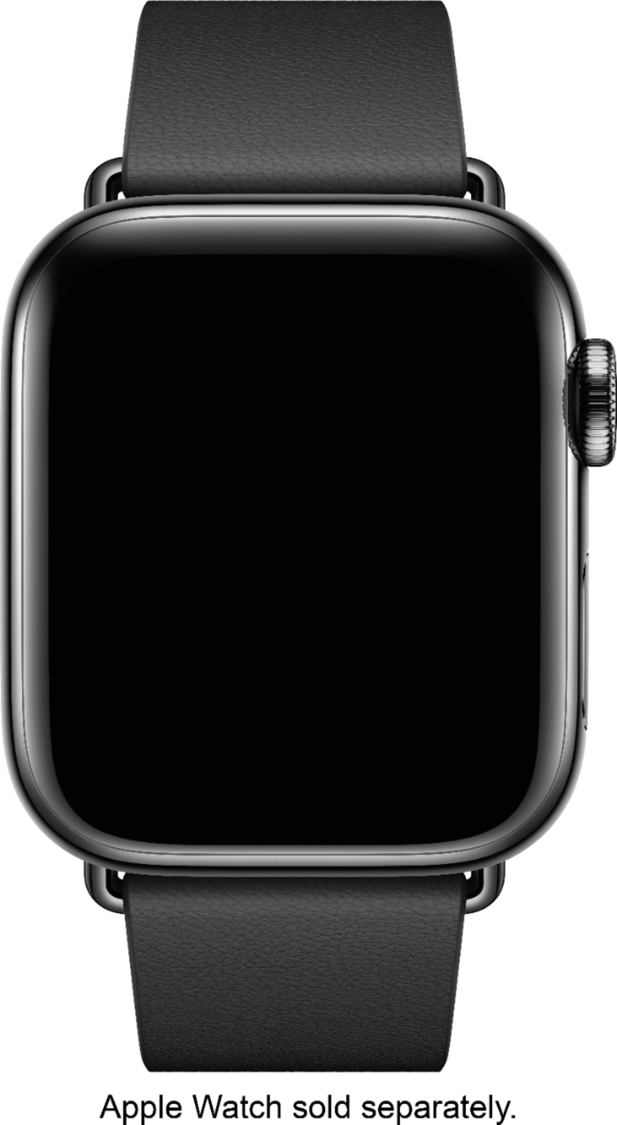 Best Buy: Leather Modern Buckle for Apple Watch™ 40mm Small Black MWRF2AM/A