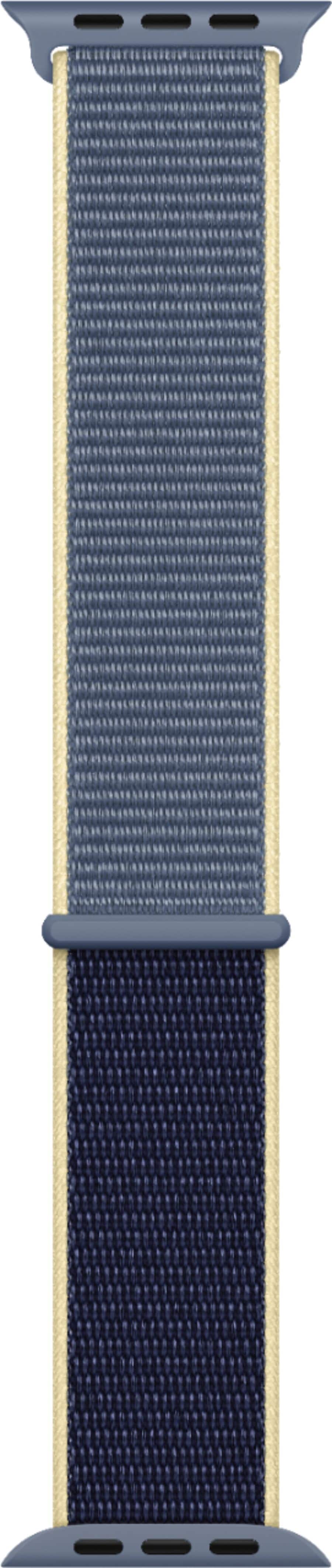 Angle. Apple - Sport Loop for Apple Watch™ 44mm - Alaskan Blue.