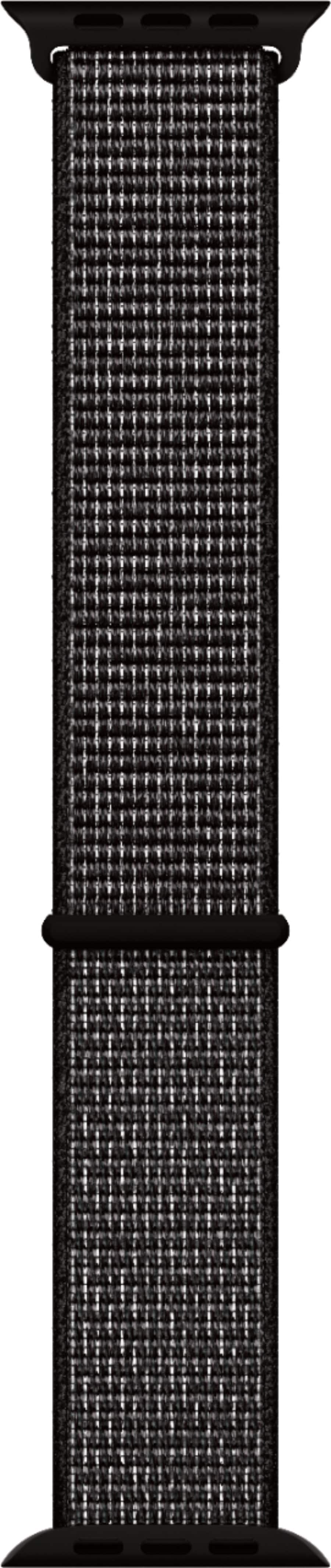 Angle. Apple - Nike Sport Loop for Apple Watch™ 44mm - Black.