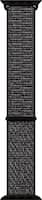 Apple - Nike Sport Loop for Apple Watch™ 44mm - Black - Angle_Zoom