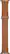 Angle. Apple - Leather Loop for Apple Watch™ 44mm - Medium - Saddle Brown.