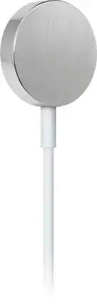 Angle. Apple - Apple Watch Magnetic Charging Cable (1m) - White.