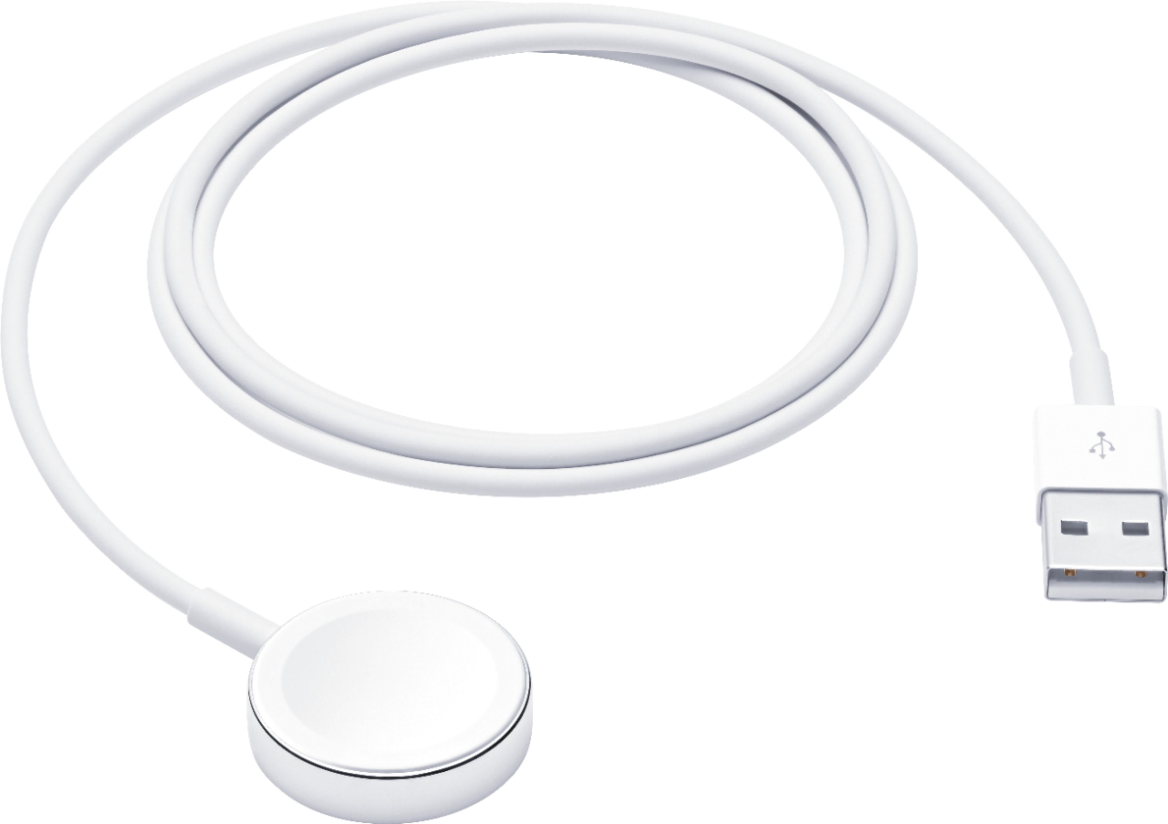 Apple Watch Magnetic Charging Cable (1m) White MX2E2AM/A - Best Buy
