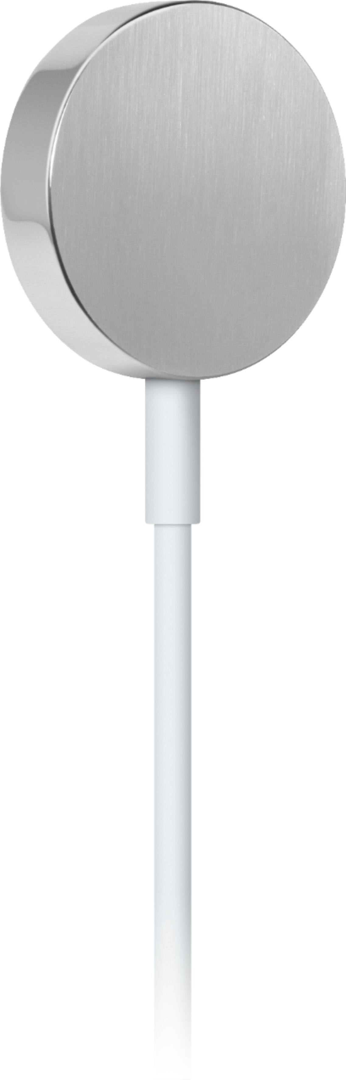 Angle. Apple - Apple Watch Magnetic Charger to USB Type-C Cable (1m) - White.