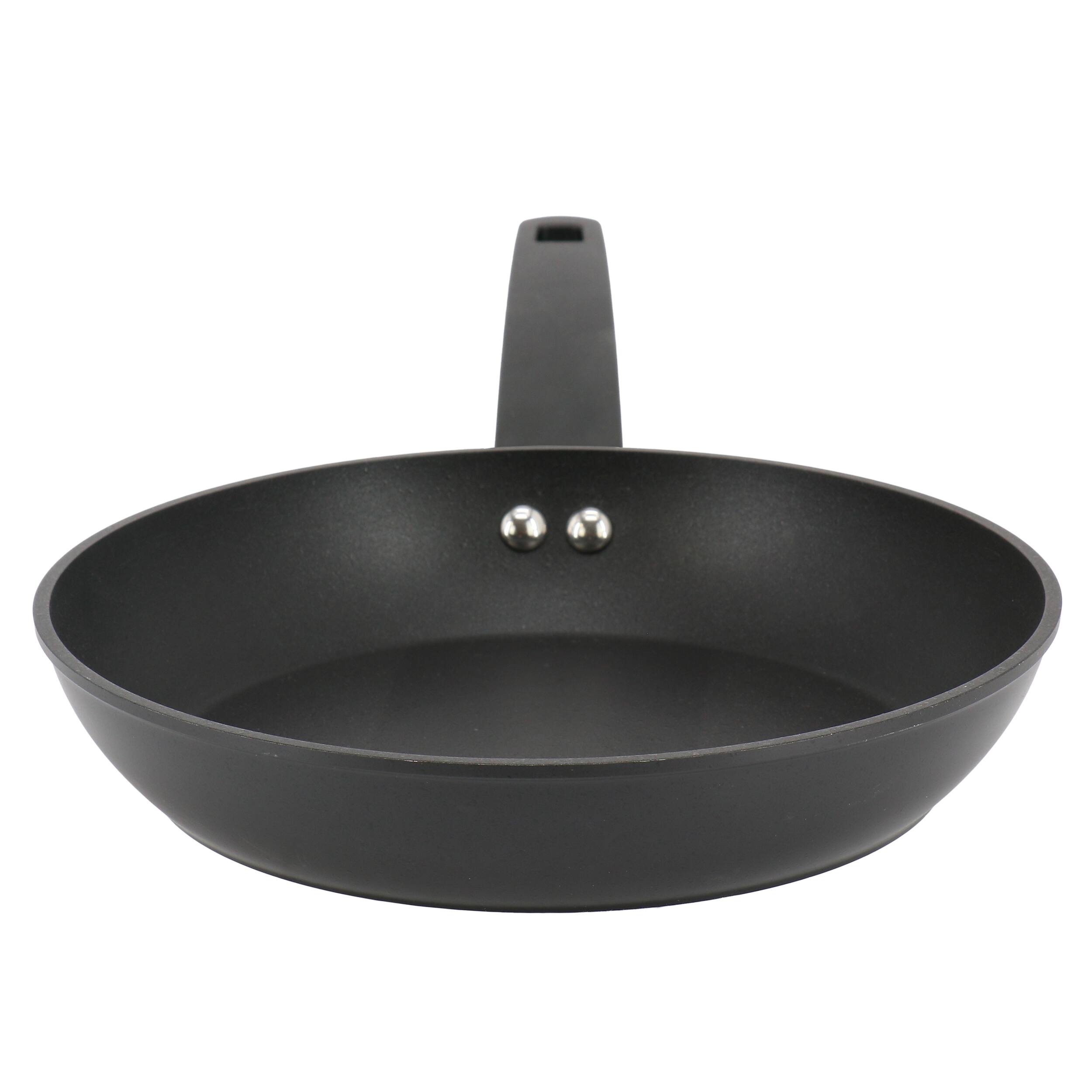 Alt View 1. Oster - Oster Connelly 9.5 Inch Nonstick Aluminum Frying Pan in Black - Black.