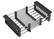 Alt View 9. Akicon - Akicon 33 in. Drop-in Double Bowl 20-Gauge Silver Nano-Coated Kitchen Sink with Grid, Strainer, Colander and Rollup Rack - Silver.