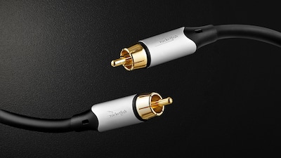 Rocketfish™ 15 ft. In Wall Male to Male RCA Cable with Shielding Rocketfish™ 15 ft. In Wall Male to Male RCA Cable with Shielding