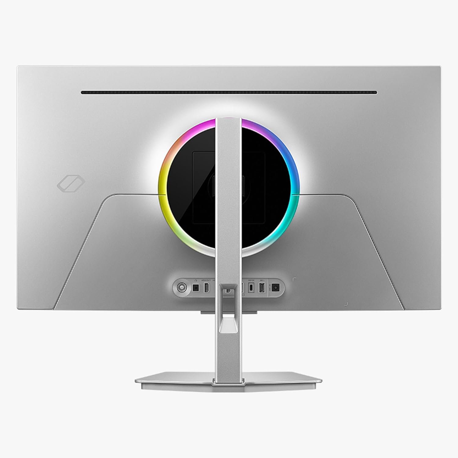 Alt View 5. Samsung - Samsung LS32HG802SNXZA 32" Odyssey OLED G80SH 4K Gaming Monitor (2026) - Silver.