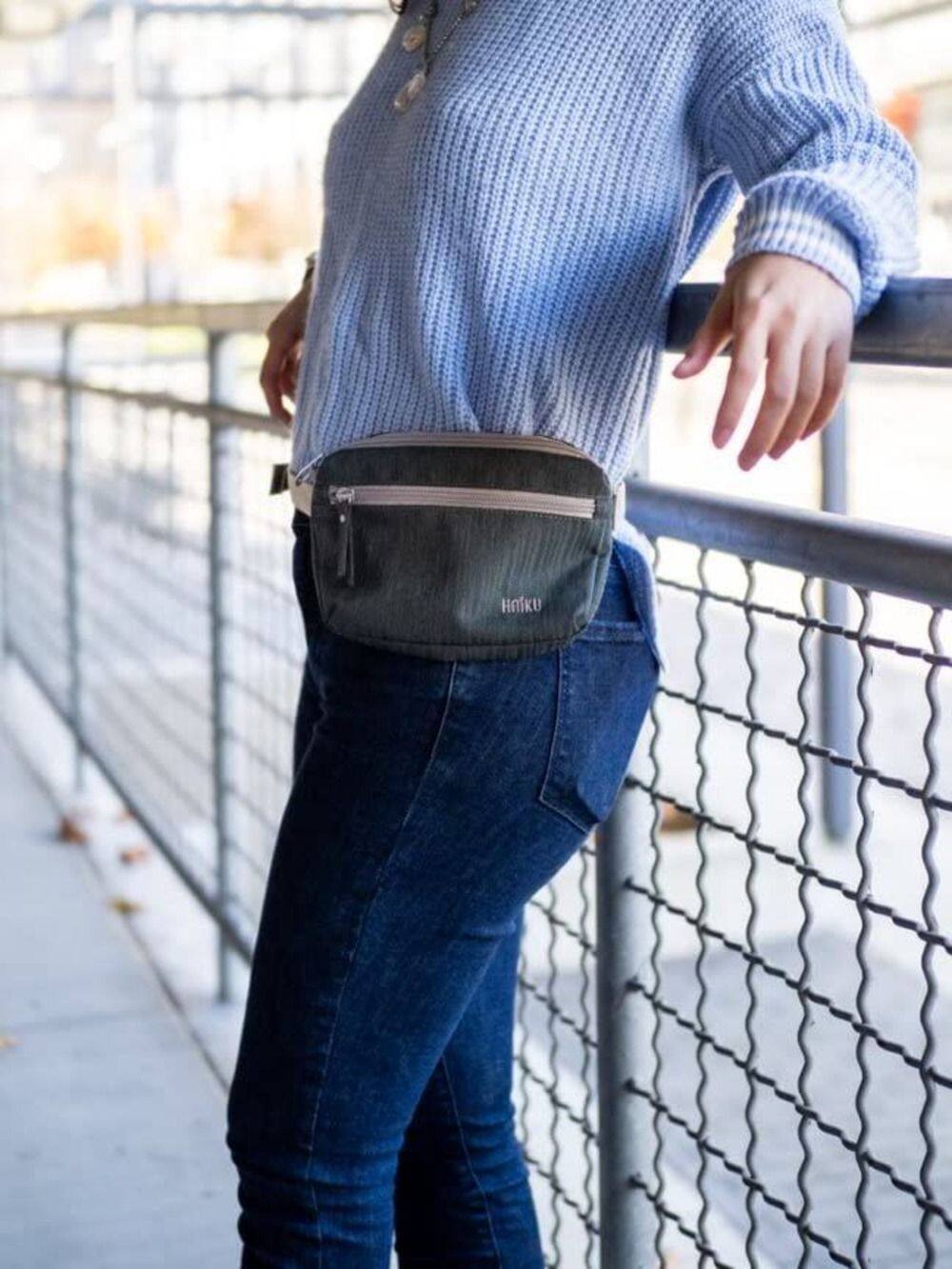 Alt View 1. Haiku - Haiku Hopper waistpack or crossbody sling - Deep Forest.