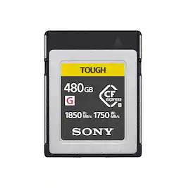 Sony - CFexpress Type B Memory Card G series 480GB (CEB-G480T)