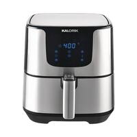 Kalorik - 5.3qt Digital Air Fryer - Stainless Steel - Front_Zoom