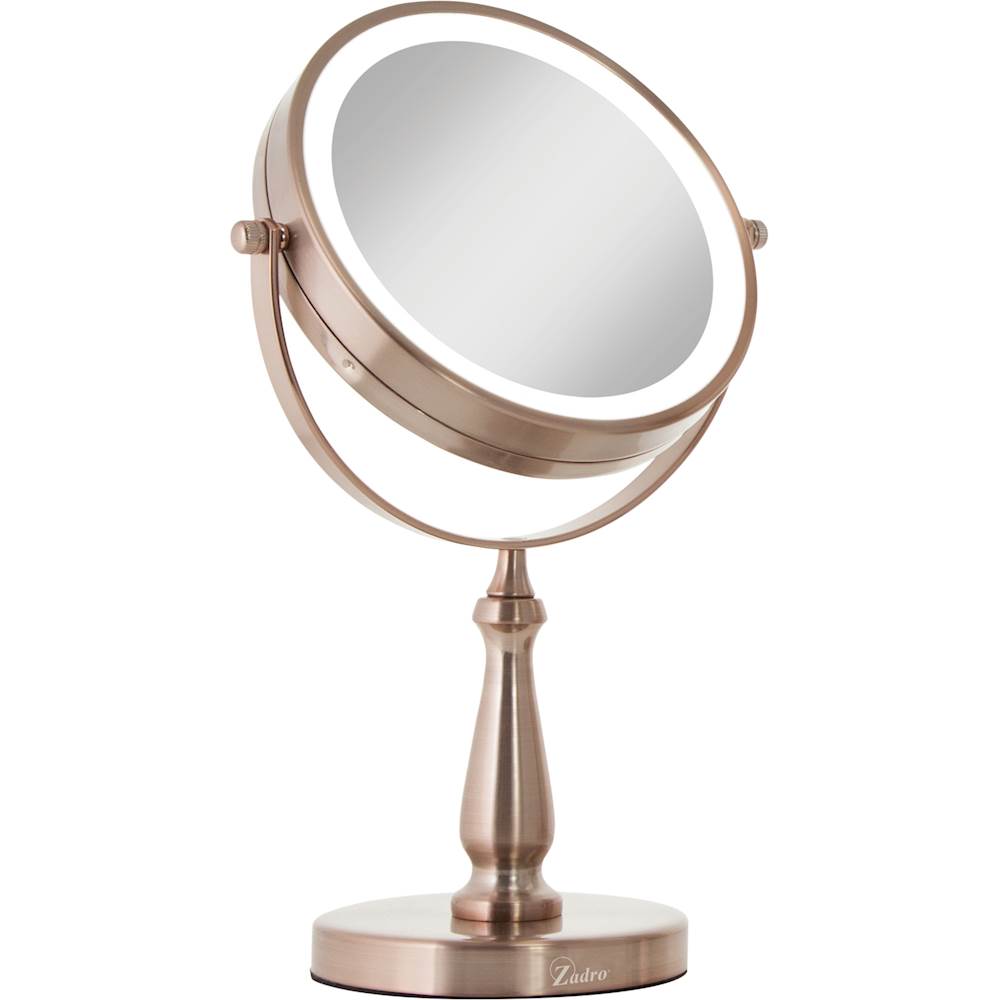 Zadro Led Lighted Vanity Mirror Rose, Gold Light Vanity Mirror